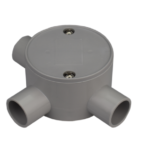 20mm 3 Way Shallow J/B Grey