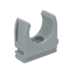 20mm Conduit Clip with 1 Hole for Screw (100)