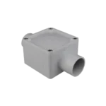 32mm 2 Way Square Box Grey