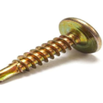 8g x 12mm Wafer HD Phillips Self- Drilling Screw Yellow Zinc (1000)