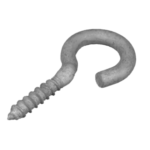 8mm x 75mm Open Eye Hook Screw