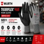 Gloves Size-9 Wurth HD - Image 2