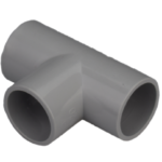 20mm Straight Tee - Grey