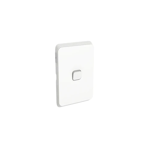 PDL381-VW-500x500 PDL381-VW PDL Iconic 1-Gang 20A 16AX Vertical Switch – Vivid White - Image 1