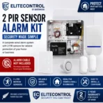 EC ALARM KIT WITH 2 X PIR SENSOR - Image 2