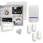 4 Sensor alarm kit with Touch Screen (NO alarm Cable)