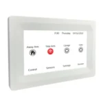 5" Touch Alarm Keypad in WHITE