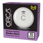 Orca 10 Year Wireless Interlink Smoke Alarm