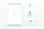 PDL 600 SERIES ONE GANG SWITCH - 20A, WHITE - Image 3
