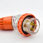 56Series PLUG ANGLED 4 PIN ROUND 16A IP66