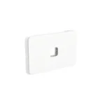 PDL331GC-VW Iconic Grid + Skin Assembly 1-Gang | Vivid White
