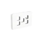 PDL335GC-VW Iconic Grid + Skin Assembly 5-Gang | Vivid White