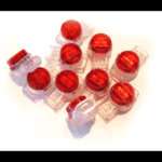3 Port Red Scotch Lock Connector (100)