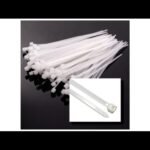 Cable Tie White 200mmx4.8mm (100)