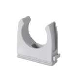 20mm Grey Conduit Clip 1 Hole