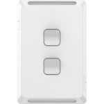 PDL Pro Series Switch 2-gang 20A-White PDLP382-XW