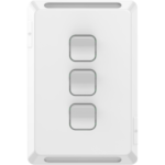 PDL Pro Series Switch 3-gang 20A - White PDLP383-XW