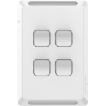 PDL Pro Series Switch 4-gang 20A - White PDLP384-XW
