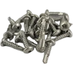 8g x 20mm Pan Square #2 Self- Drilling Screw T410 Stainless Steel (100) - Image 2