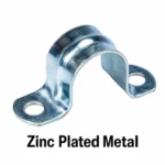 25mm Full Saddle Zinc Plated Metal